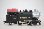 Ho Scale At&sf Santa Fe 0-4-0 Tank Locomotive Model Power 1:87 Gauge. Fixed Price $29.99.