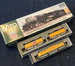 Kato Up Big Boy Excursion Set 1264014DCC 1764015DCC 106085 2-DCC Locos. Fixed Price $601.95.