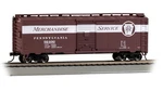 Bachmann 16014 40' Box Car - Prr #92496 (merchandise Service) Ho Scale. Fixed Price $21.99.