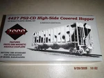 Life-like Proto 2000 4427 PS2-CD Continental High Side Covered Hopper #6327. Fixed Price $20.00.