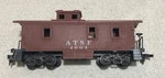 Vintage-revell Ho Scale Wooden Caboose Santa Fe Atsf #4064. Fixed Price $9.29.