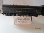Stewart Hobbies, Kato, F7B Western Maryland Powered B-unit #65B, Ob.. Fixed Price $45.00.