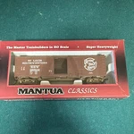 Mantua Ho Scale 41' Box Car Louis Southwestern Cotton Belt Route Brown. Fixed Price $12.00.