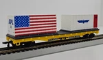 Brand New Ho Life-like Trailer Train W/ Apl American Flag/ Eagle Cargo Nos. Fixed Price $22.99.
