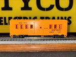 Tyco Mantua Union Pacific Maintenance Of Way Ho Bunk Car, All Steps, Brake Wheel. Fixed Price $14.99.