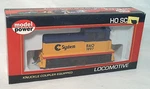 Model Power 96678 Ho Chessie Ddt Plymouth Industrial Diesel W/ Knuckle Couplers. Fixed Price $34.50.