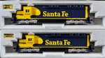 Kato Ho Emd SD45 37-1746 Santa Fe #5596 & 37-1745 #5592 New!. Fixed Price $220.00.
