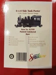 Bachmann Spectrum 1:20.3 Scale 0-4-0 Side Tank Porter No. 82599 Dcc Ready. Fixed Price $499.99.