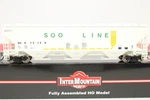 Intermountain Scale Soo Line Ps 4750 Cu Ft 3 Bay Covered Hopper Car Nos. Fixed Price $42.00.