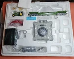 Hawthorne Village John Deere Bachmann Train Set With Flat Car & Tractor Lot 1. Fixed Price $45.00.