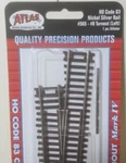 Atlas (ho) 565 Code 83 #8 Lh Turnout (qty 2)- New. Fixed Price $39.00.
