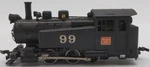 Ahm Ho Scale Steam Locomotive Burlington Route #99. Fixed Price $27.99.