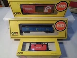 Charmerz Ho Scale Freight Cars.set Of 3. Nice! W/boxes.. Fixed Price $22.85.