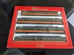 Ho Rivarossi 6952 Set 1930'S Illinois Central Metal Wheels. Fixed Price $231.46.