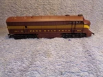 Vtg Ho Rr Train Pennsylvania 9506 - Locomotive Ahm Tempo Yugoslavia Parts Only. Fixed Price $14.24.