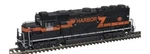Atlas Ho 10004225 Locomotive GP40-2 (standard Dc) Indiana Harbor Belt #4011. Fixed Price $159.95.
