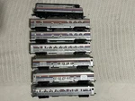 Ho Life-like Amtrak F40PH Diesel Locomotive & 6 Passenger Car Set (tested). Fixed Price $64.99.