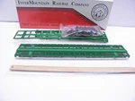 Intermountain 60' Flat Car Wood Deck Burlington Northern #614021 -ho Scale-kit. Fixed Price $19.00.