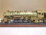 Sunset Samhongsa Santa Fe 4-8-2 3700 Class Brass Locomotive & Tender. Fixed Price $235.00.
