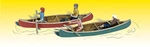Woodland Scenics 2200 Scale Accents Canoers PKG(6). Fixed Price $18.99.