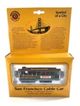 Bachmann 41-0605-G1 San Francisco Cable Car, Ho Scale. Fixed Price $25.00.