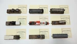 Lot Of 9X Bachmann Hawthorne Village Civil War Armored Train Collection Scale. Fixed Price $299.95.