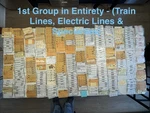 Authentic Vintage Walthers Decals Lot (some Flexcote) Ho Scale Railroad Model. Fixed Price $1099.00.