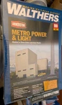 Walthers Cornerstone Metro Power & Light 933-4052 Ho Scale New Sealed. Fixed Price $50.00.