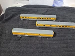 Rivarossi Model Train Passenger Cars Set Of X3. Fixed Price $35.00.