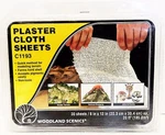 Woodland Scenics C1193 Sub Terrain System Plaster Cloth Sheets. Fixed Price $21.24.