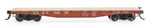 Red Caboose Intermountain Santa Fe Atsf 42' Flat Car Ho Scale Nos Mib 32301-12. Fixed Price $23.95.