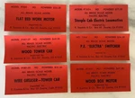 Vintage Suydam Ho Scale Nos Set Of 6 Box Labels Pacific Electric Locomotives. Fixed Price $24.00.
