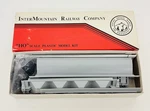 Intermountain Undecorated 4 Bay Cylindrical Covered Grain Hopper Kit New. Fixed Price $19.95.