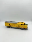 Athearm Ho Scale Union Pacific Diesel 1497 Yellow Model Train. Fixed Price $22.00.