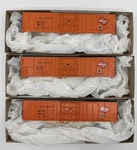 Ho Athearn Rail Runner Milwaukee Road 57 Mechanical Reefer Boxcar Kit (3-PACK). Fixed Price $50.00.