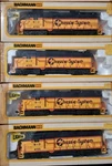 4-BACHMANN Ho GP30 Chessie 4125 Used All Kadee Couplers Need Cleaned Price Each. Fixed Price $25.00.