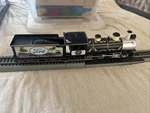 Hawthorne Village Bachmann Ford Motor Steam Locomotive And Model Power Car. Fixed Price $65.00.