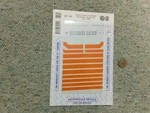 Microscale Ho Decals 87-50 Southern Pacific Cotton Belt Cab Diesels J120. Fixed Price $12.50.