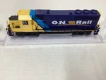 Athearn Genesis #G64939 Ho Scale "on GP40-2 With Dcc & Sound Rd. #2201. Fixed Price $289.99.