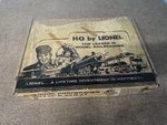 Ho Lionel Box Only For Set No. 5701 Rivarossi Very Worn And Rubbed Separated. Fixed Price $55.00.