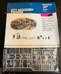 City Accessory Package Walthers Cornerstone Ho Kit 933-3535 Tel Booth Mailbox. Fixed Price $16.95.