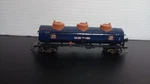 Ho Scale Athearn Three Dome Tank Car Kit (assembled) - Union Starch. Fixed Price $28.79.