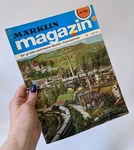 Vintage 1970 Ho Scale Trains Marklin Magazine #4, Printed German. Fixed Price $15.00.