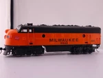 *read* Life Like Ho Scale Milwaukee Road F7 Diesel Locomotive 111C Model Train. Fixed Price $39.95.