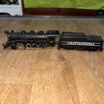 Tyco Ho Chattanooga #638 0-8-0 Steam Locomotive Train. Fixed Price $35.00.