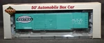Life-like Proto 2000 Ho Scale New York Central 50' Automobile Box Car #76058 Nib. Fixed Price $18.50.
