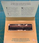 Bachmann ITEM#79600 - Norfolk & Western Auxiliary Water Tender. Ho Scale.. Fixed Price $35.99.