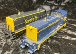 LOT-2, Yard Switcher Santa Fe 3415 And 2418 Running, Works, G2. Fixed Price $44.96.