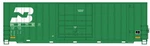 Intermountain Ho Scale 50' Hi-cube Boxcar Burlington Northern #287293. Fixed Price $31.16.