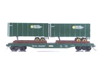 Ho Tyco Cust 50FT Flat Car Trailers Athearn Trucks Kd. Fixed Price $29.99.